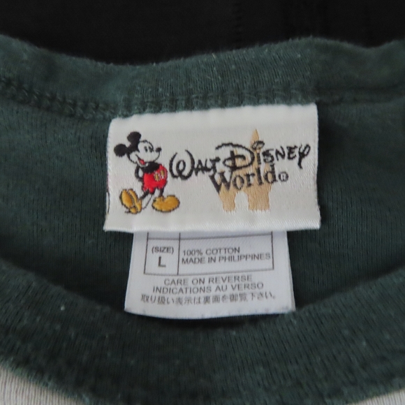 Vintage Walt Disney Fantasia RARE CHERNABOG Baseball Style T-Shirt L - Picture 4 of 6